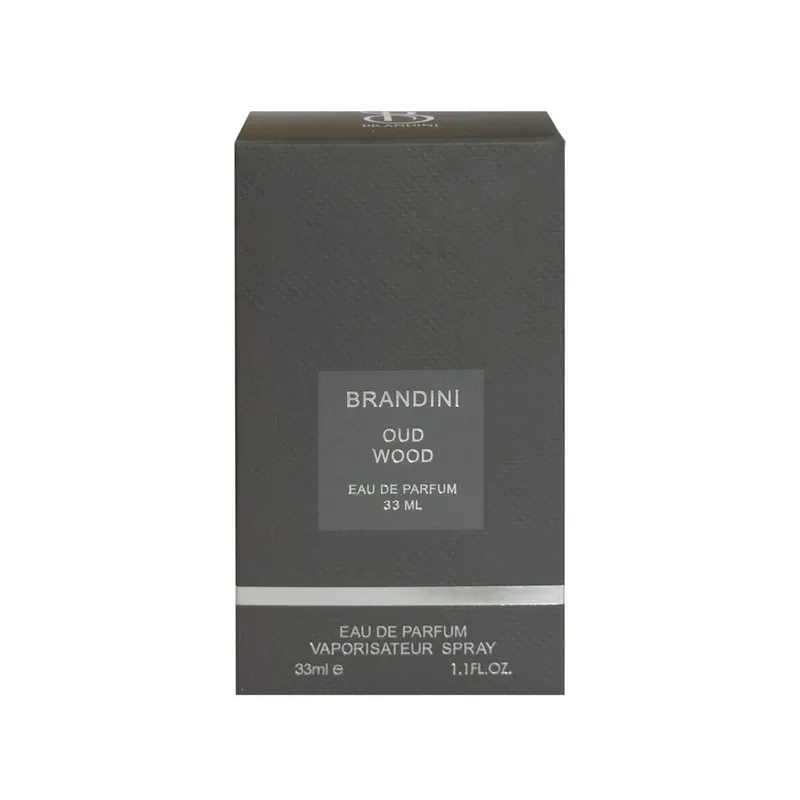 عطر جیبی مردانه برنديني مدل عود وود با رایحه گرم حجم ٣٣ میلی لیتر - تصویر 2