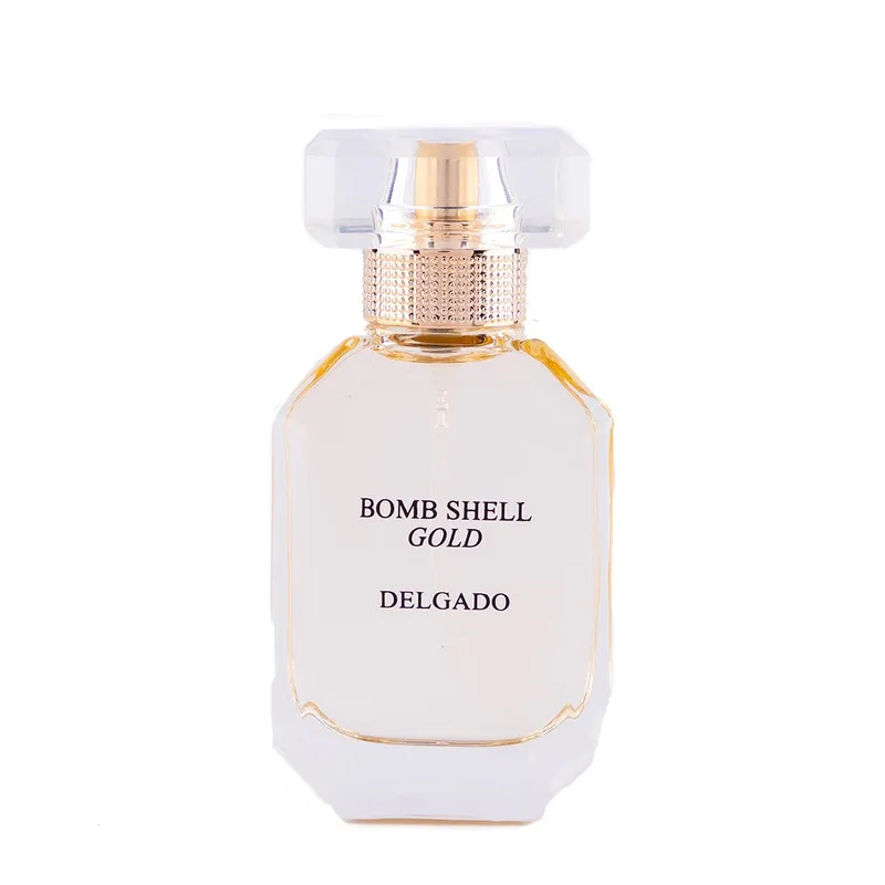 عطر جیبی دلگادو مدل بامشل گلد با رایحه گرم حجم 25 میلی لیتر