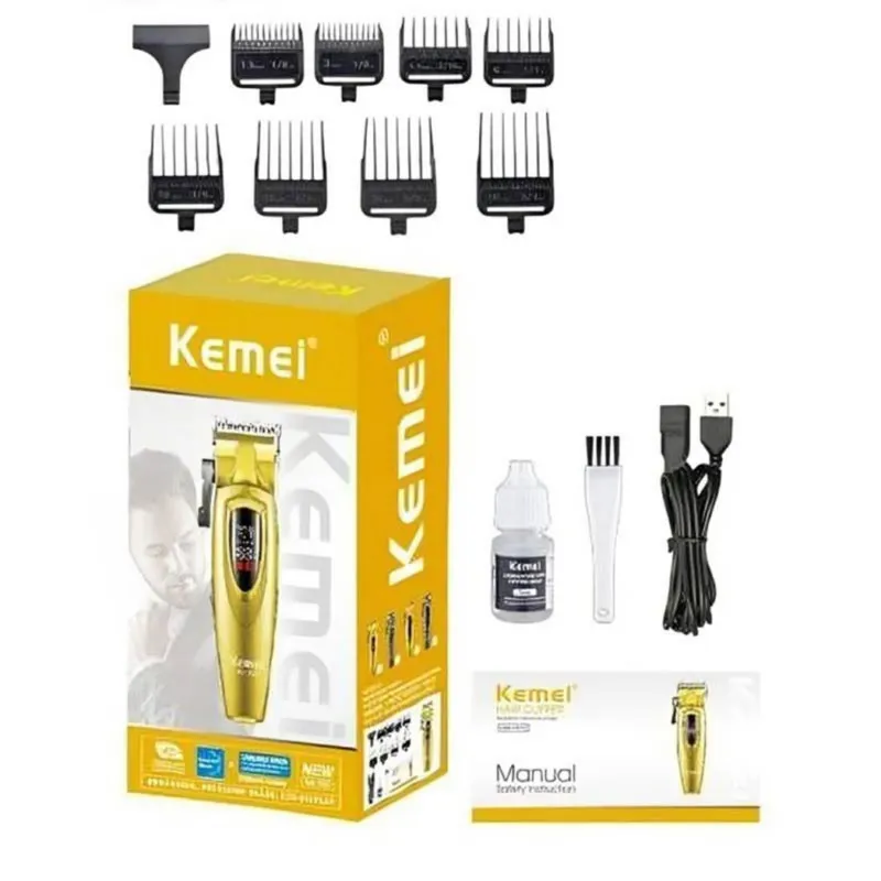 ماشین اصلاح موی سر شارژی کیمی مدل KM-1672 - تصویر 2