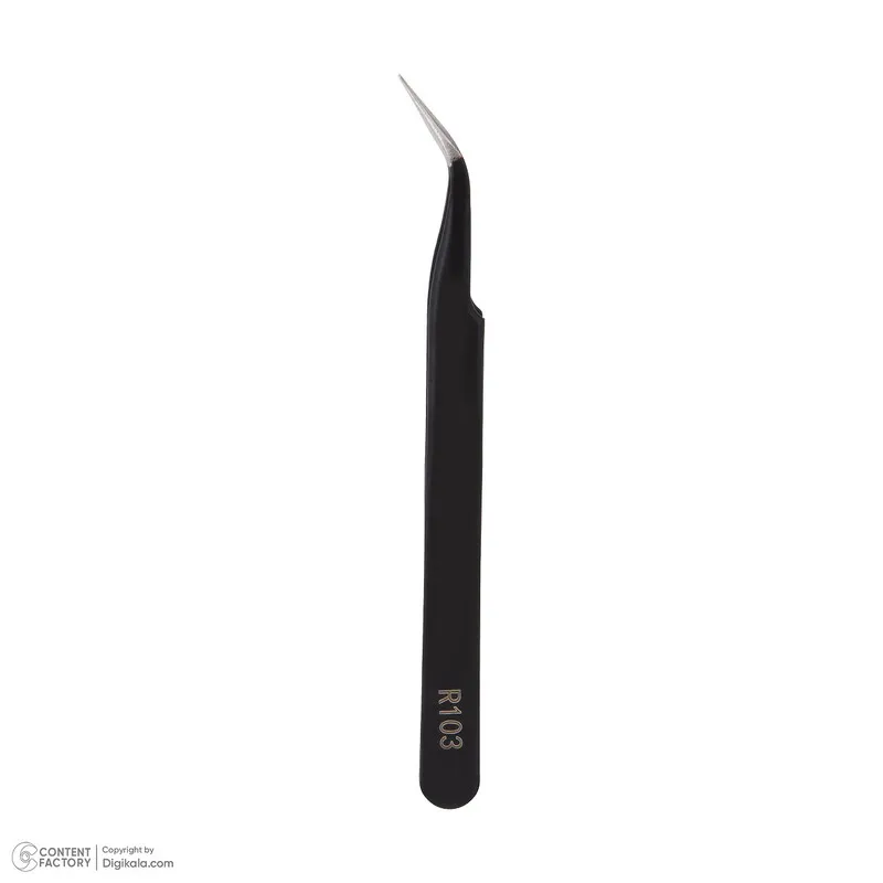 انبر اکستنشن مژه رد چری مدل Curved R103 - تصویر 2