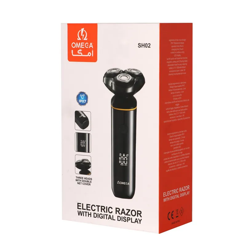 ماشین اصلاح موی صورت شارژی امگا مدل SH02 - تصویر 6