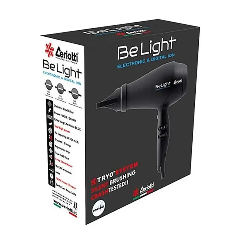 سشوار 2300 وات حرفه ای سریوتی مدل BE LIGHT - تصویر 2