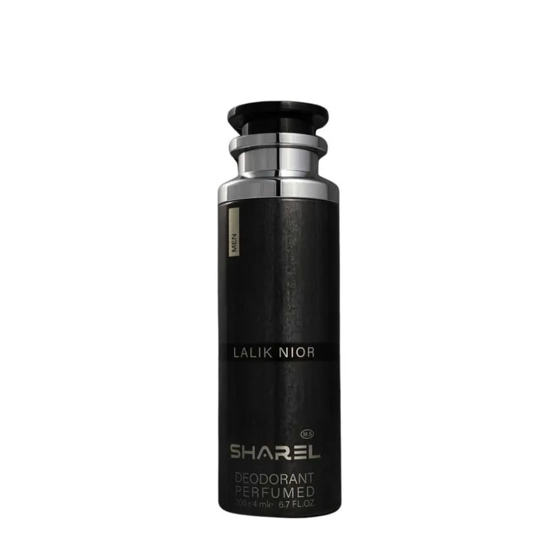 اسپری بدن مردانه شارل مدل Lalic Noir حجم 200 میلی لیتر - تصویر 2