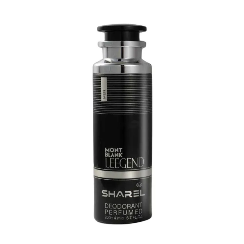 اسپری بدن مردانه شارل مدل Mont Blanc Legend حجم 200 میلی لیتر
