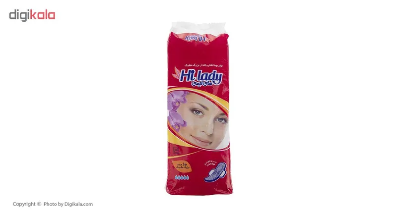 نوار بهداشتی های لیدی مدل Pink بسته 10 عددی - تصویر 2
