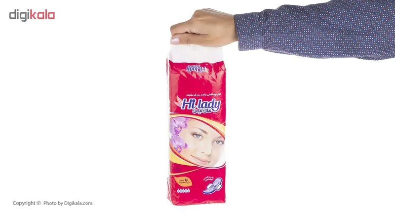 نوار بهداشتی های لیدی مدل Pink بسته 10 عددی - تصویر 4