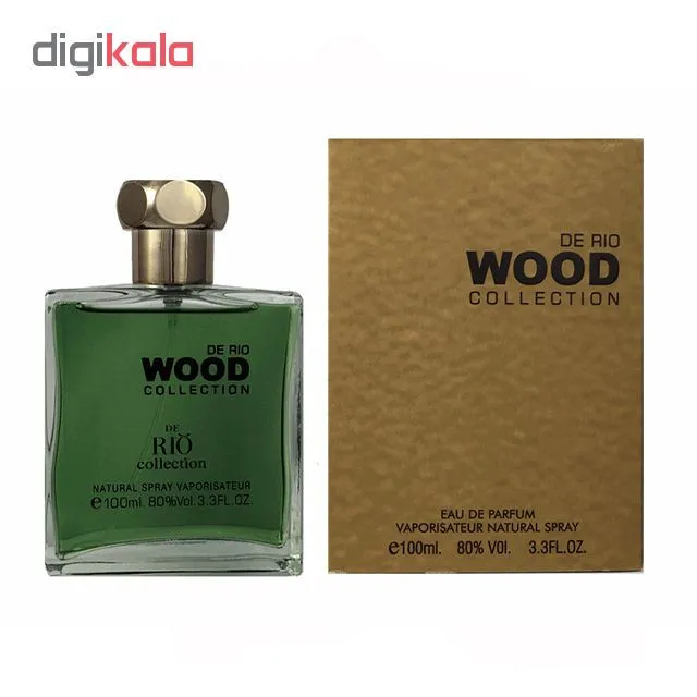 ادو پرفیوم مردانه ریو کالکشن مدل De Rio Wood حجم 100 میلی لیتر - تصویر 4