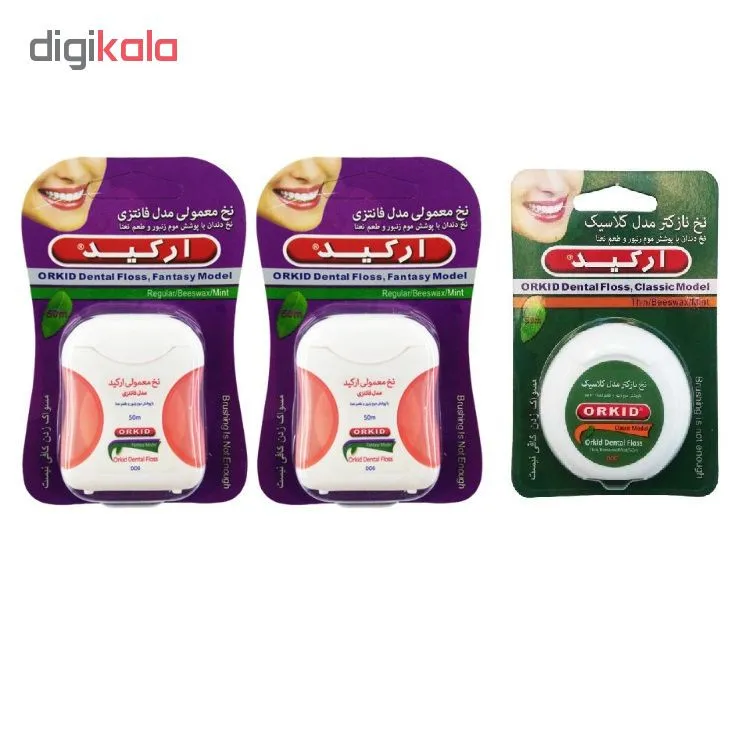 نخ دندان ارکید کد 01 مجموعه 3 عددی - تصویر 2