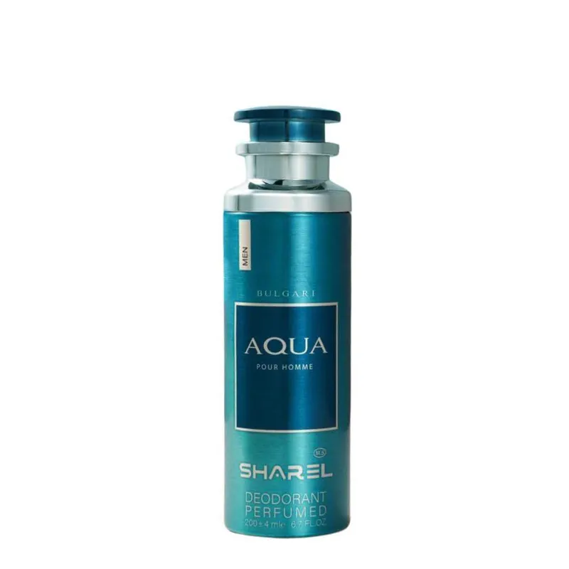 اسپری بدن مردانه شارل مدل Aqua حجم 200 میلی لیتر - تصویر 2