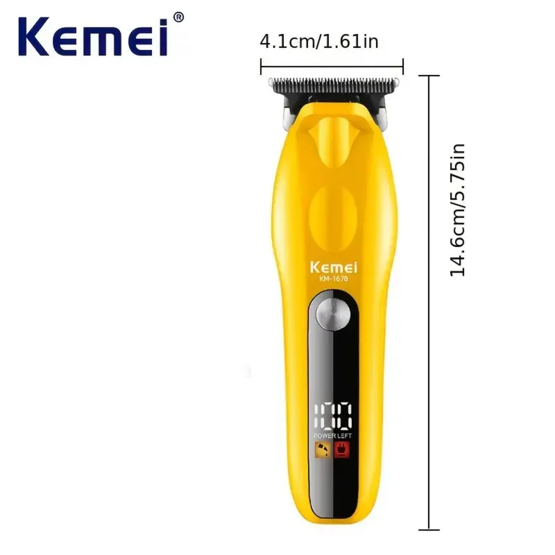 ماشین اصلاح موی سر و صورت شارژی کیمی مدل km-1678 - تصویر 2