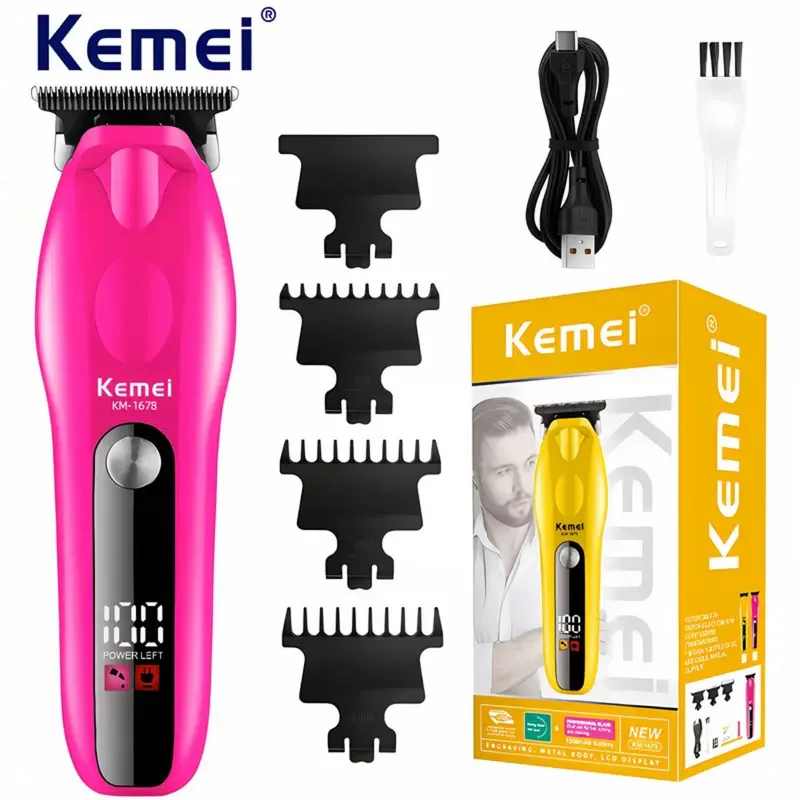 ماشین اصلاح موی سر و صورت شارژی کیمی مدل km-1678 - تصویر 6