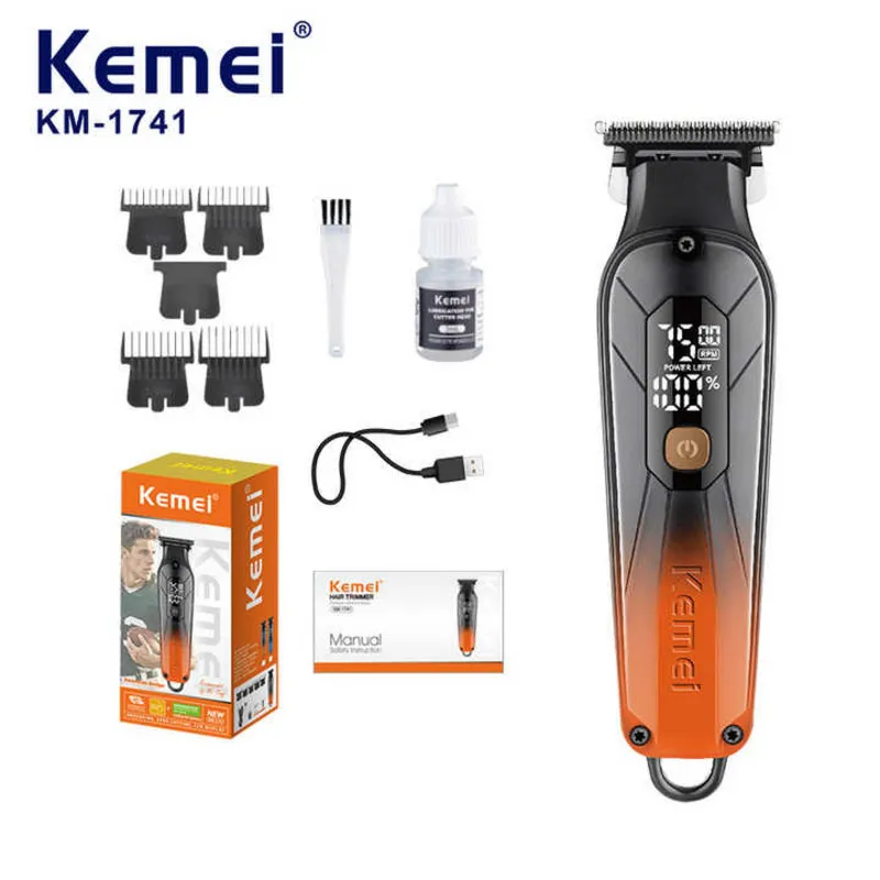 ماشین اصلاح موی سر و صورت شارژی کیمی مدل km-1741 - تصویر 5