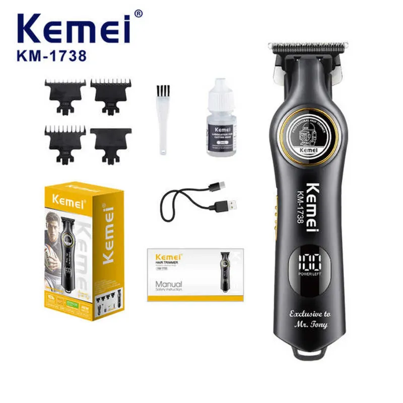 ماشین اصلاح موی سر و صورت شارژی کیمی مدل km-1738 - تصویر 5