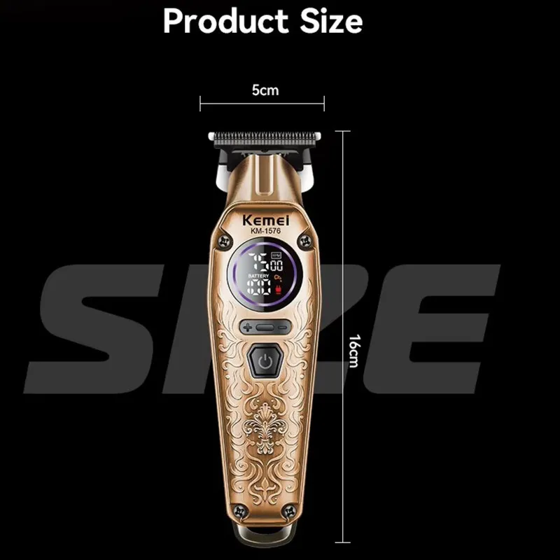 ماشین اصلاح موی سر و صورت شارژی کیمی مدل km-1576 - تصویر 5