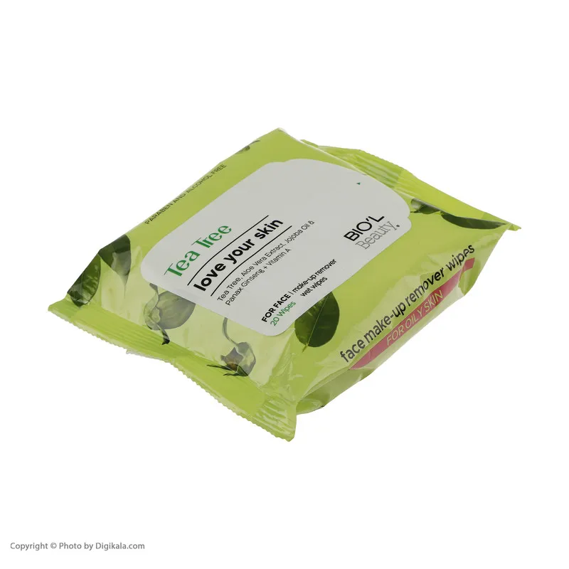دستمال مرطوب بیول مدل Tea Tree بسته 20 عددی - تصویر 6