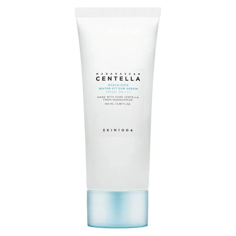 ژل ضد آفتاب بیرنگ اسکین 1004 SPF50 مدل Centella محافظ UVA،UVB مناسب برای انواع پوست حجم 100 میلی لیتر
