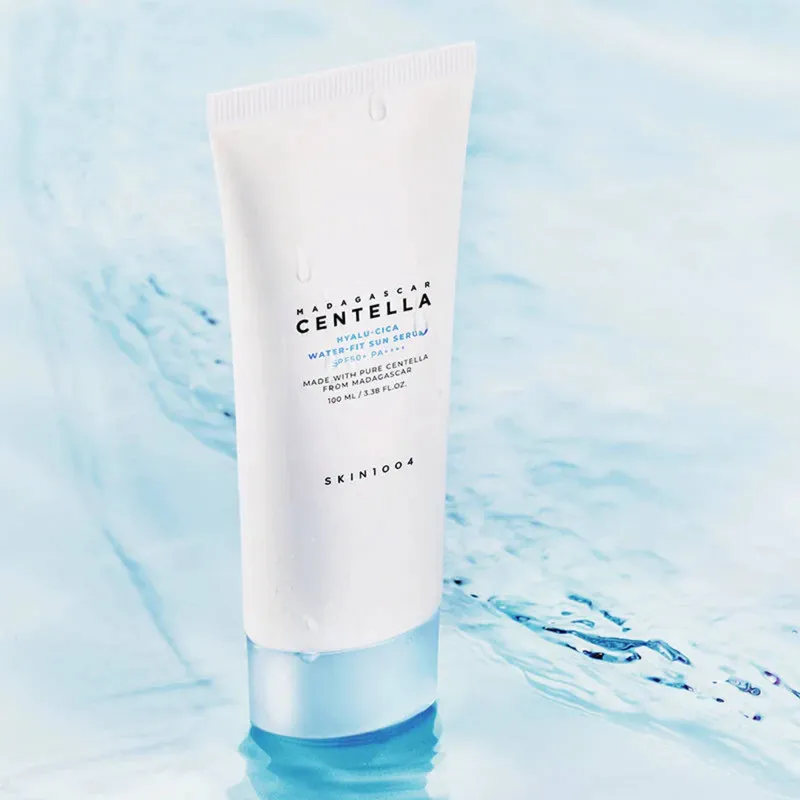 ژل ضد آفتاب بیرنگ اسکین 1004 SPF50 مدل Centella محافظ UVA،UVB مناسب برای انواع پوست حجم 100 میلی لیتر - تصویر 4