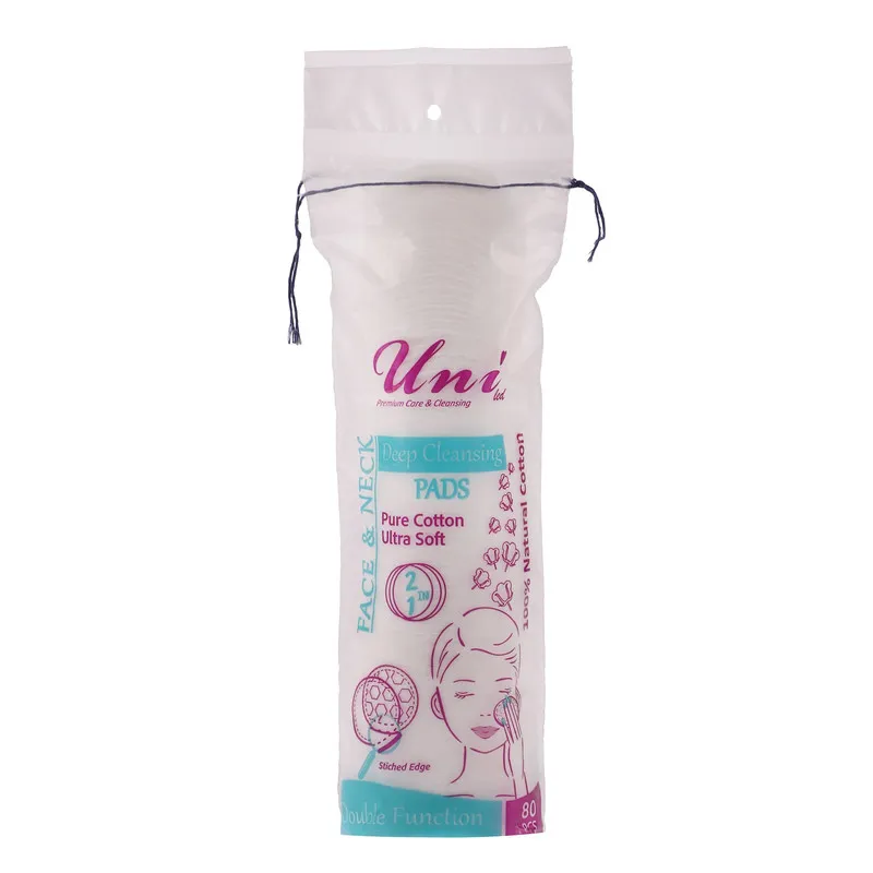 پد پاک کننده آرایش یونی لد مدل Ultra Soft سه بسته 80 عددی - تصویر 2