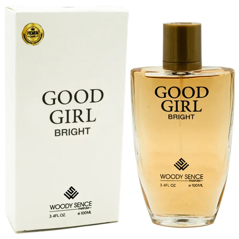 ادوپرفیوم زنانه وودیسنس برایت مدل گودگرل GOOD GIRL  با رایحه گرم و تلخ حجم 100 میلی لیتر 