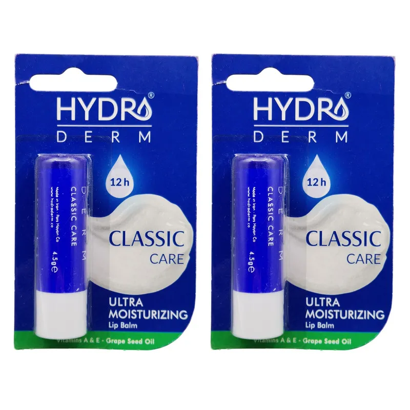بالم لب هیدرودرم مدل CLASSIC CARE مجموعه دو عددی