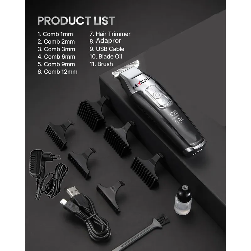 ماشین اصلاح موی سر و صورت شارژی لکسیکال مدل LH-7030 - تصویر 4