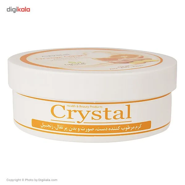 کرم مرطوب کننده کریستال مدل Orange Ginger حجم 200 میلی لیتر - تصویر 2