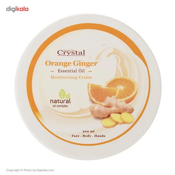 کرم مرطوب کننده کریستال مدل Orange Ginger حجم 200 میلی لیتر - تصویر 3