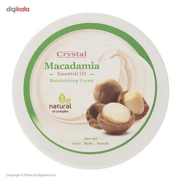 کرم مرطوب کننده کریستال مدل Macadamia حجم 200 میلی لیتر - تصویر 3