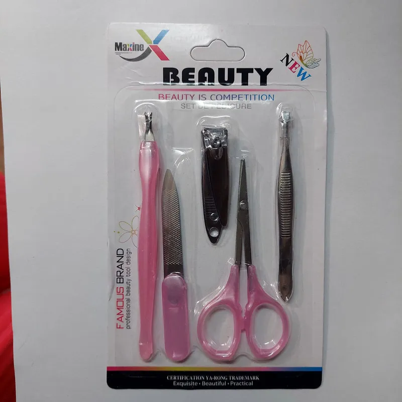 ست مانیکور و پدیکور مدل BEAUTY کد 01 بسته 5 عددی - تصویر 2