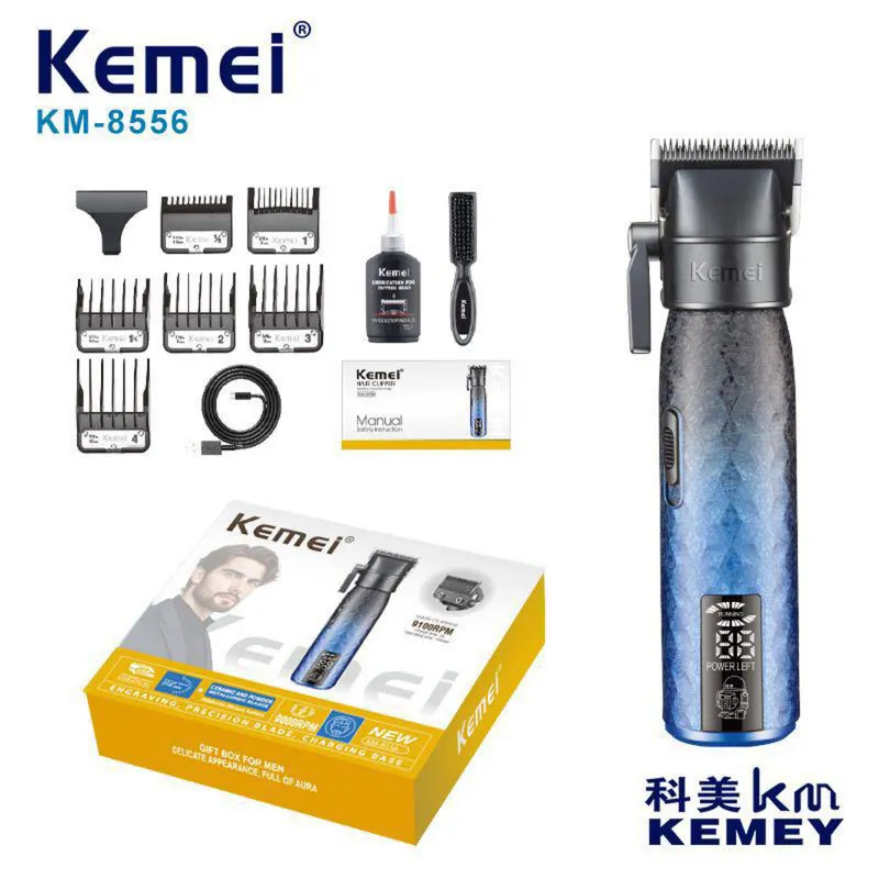 ماشین اصلاح موی سر و صورت شارژی کیمی مدل km-8556 - تصویر 2