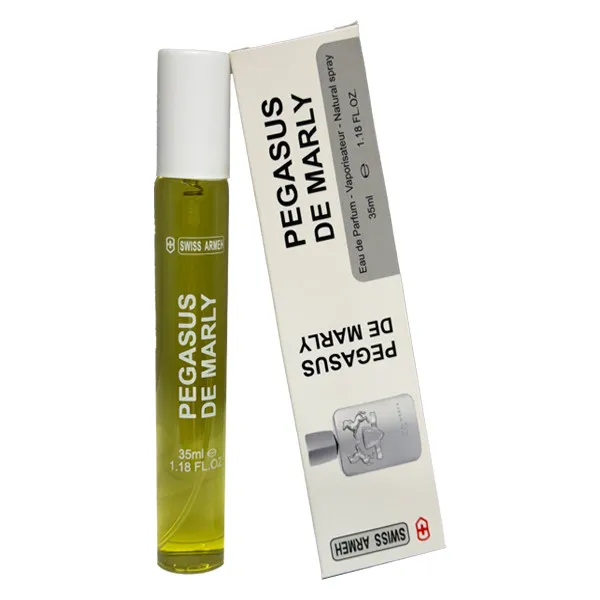 عطر جیبی مردانه سوئیس آرمه مدل PEGASUS DE MARLY با رایحه تند حجم 35 میلی‌لیتر - تصویر 2