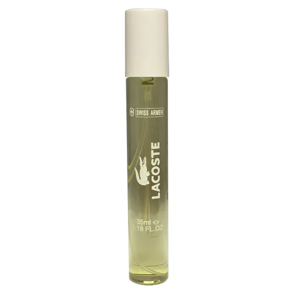 عطر جیبی مردانه سوئیس آرمه مدل LACOSTE با رایحه خنک حجم 35 میلیلیتر
