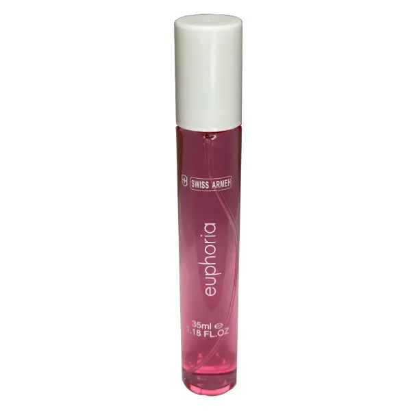 عطر جیبی زنانه سوئیس آرمه مدل euphoria Calvin Klein با رایحه معتدل و شیرین حجم 35 میلیلیتر