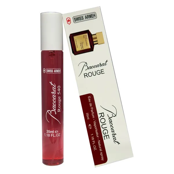 عطر جیبی زنانه سوئیس آرمه مدل Baccarat ROUGE با رایحه شیرین و گرم و تند حجم ۳۵ میلیلیتر - تصویر 2