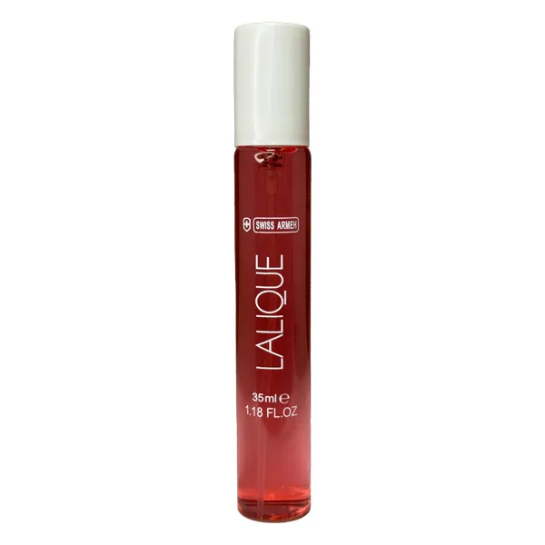 عطر جیبی زنانه سوئیس آرمه مدل L'AMOUR LALIQUE با رایحه شیرین حجم 35 میلیلیتر