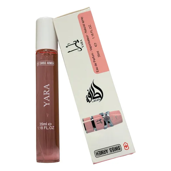 عطر جیبی زنانه سوئیس آرمه مدل YARA با رایحه معتدل و شیرین حجم 35 میلی لیتر - تصویر 2