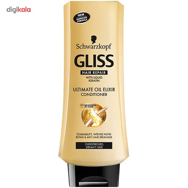 نرم کننده مو گلیس مدل Ultimate Oil Elixir حجم 200 میلی لیتر - تصویر 2