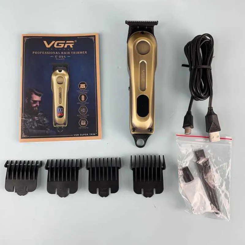 ماشین اصلاح موی سر و صورت شارژی وی جی ار مدل V-294 - تصویر 4