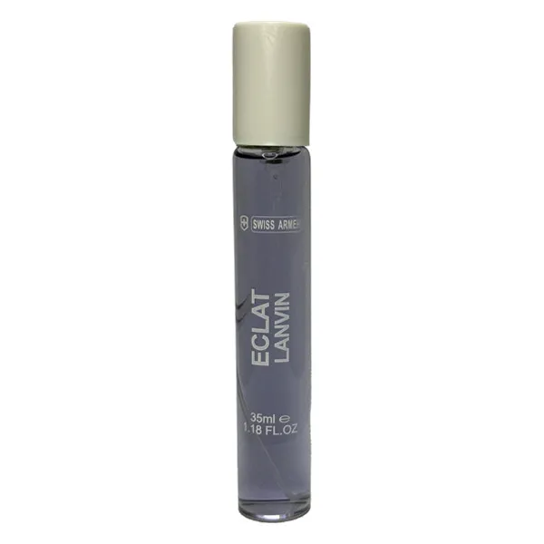عطر جیبی زنانه سوئیس آرمه مدل ECLAT LANVIN با رایحه معتدل و شیرین حجم 35 میلیلیتر