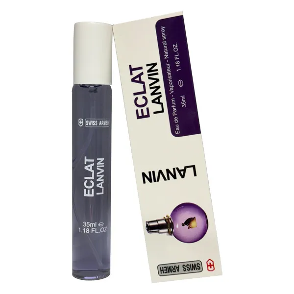 عطر جیبی زنانه سوئیس آرمه مدل ECLAT LANVIN با رایحه معتدل و شیرین حجم 35 میلیلیتر - تصویر 2