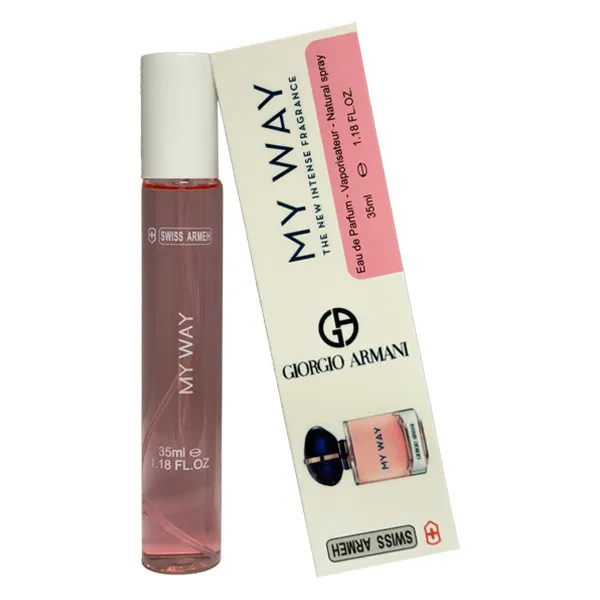 عطر جیبی زنانه سوئیس آرمه مدل MY WAY با رایحه معتدل حجم 35 میلیلیتر - تصویر 2