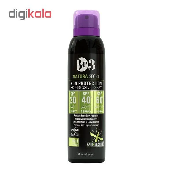 اسپری ضد آفتاب بی تری مدل Natura Sport حجم 100 میلی لیتر - تصویر 2