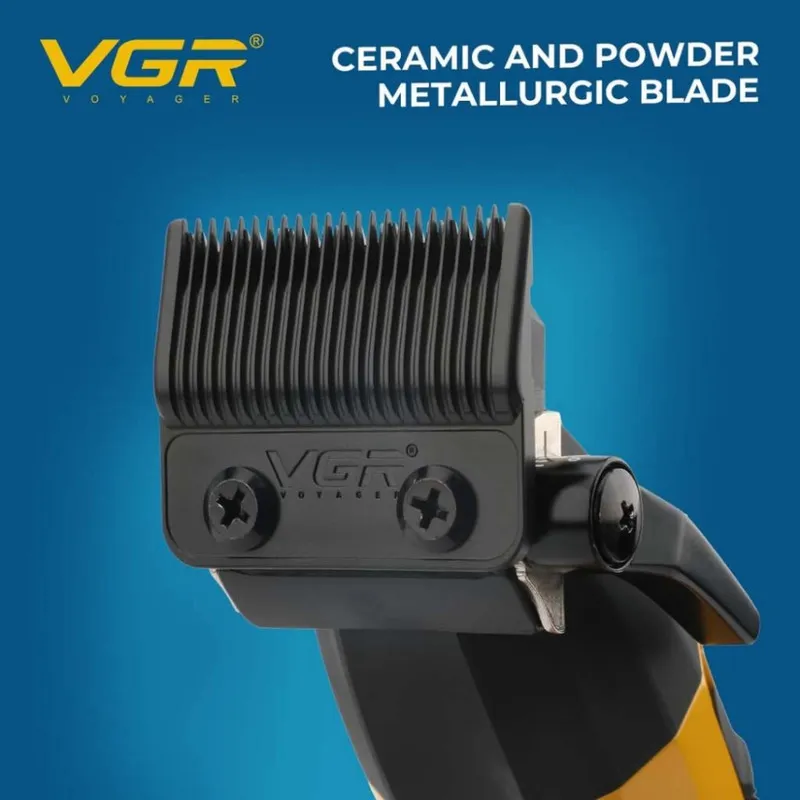 ماشین اصلاح موی سر و صورت شارژی وی جی ار مدل V-285 - تصویر 4