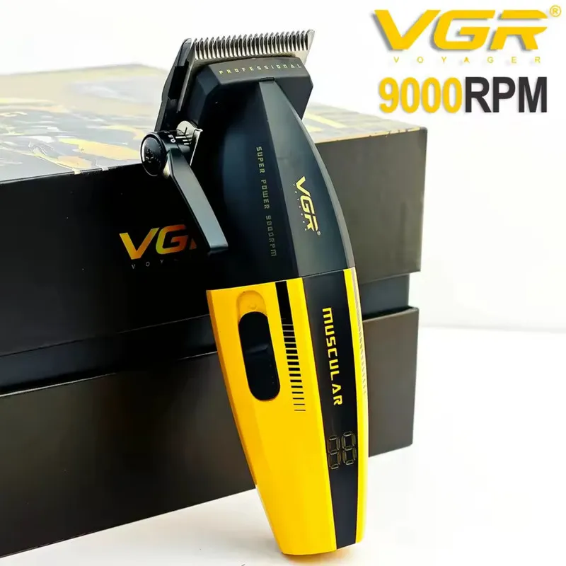 ماشین اصلاح موی سر و صورت شارژی وی جی ار مدل V-285 - تصویر 6