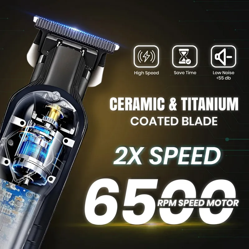 ماشین اصلاح موی سر و صورت شارژی وی جی ار مدل V-930 - تصویر 6