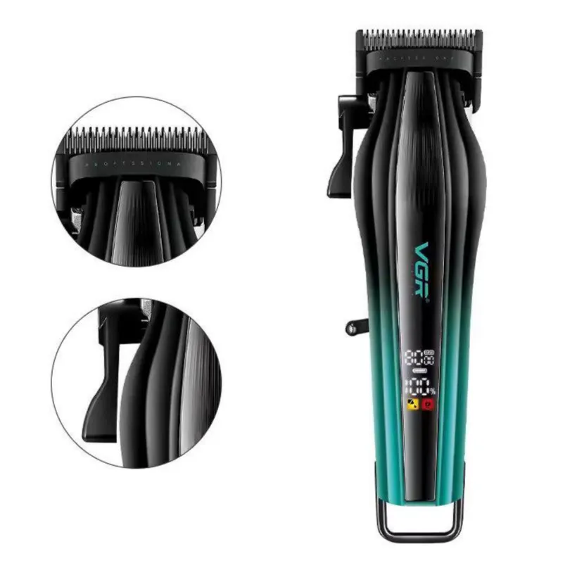 ماشین اصلاح موی سر و صورت شارژی وی جی ار مدل V-273 - تصویر 2