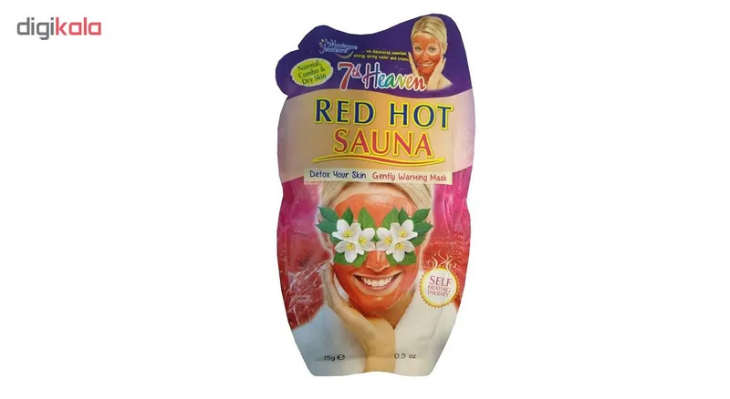 ماسک صورت مونته ژنه سری 7th Heaven مدل Red Hot Earth وزن 15 گرم - تصویر 2