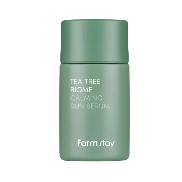 فلوئید ضد آفتاب بی رنگ فارم استی Spf45++ مدل چای سبز محافظ UV روشن کننده و ضد چروک مناسب انواع پوست حجم ۵۰ میلی لیتر