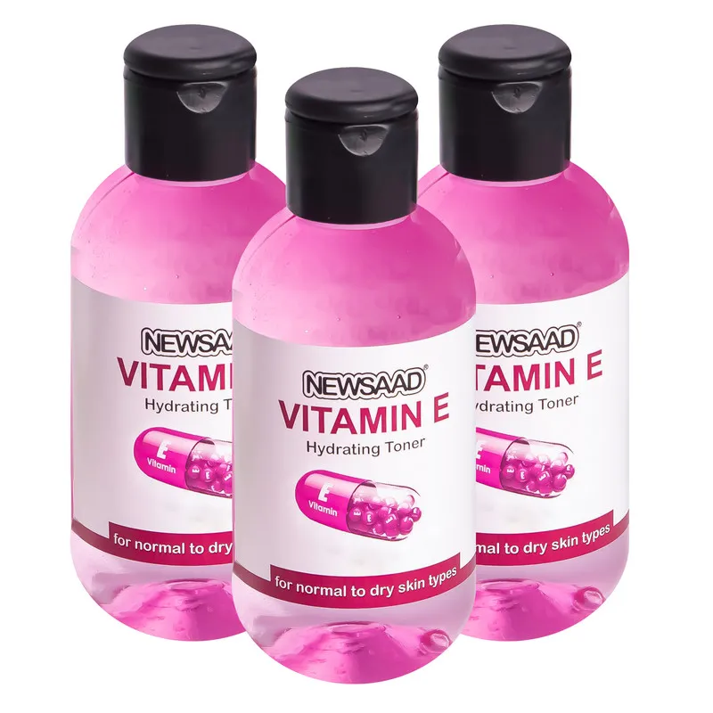تونر صورت نیوساد مدل Vitamine مناسب برای پوست خشک ونرمال حجم 150میلی لیتر بسته 3 عددی