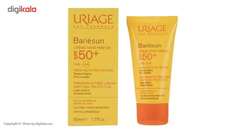 کرم ضد آفتاب اوریاژ سری Bariesun مدل Invisible Finish حجم 50 میلی لیتر - تصویر 3